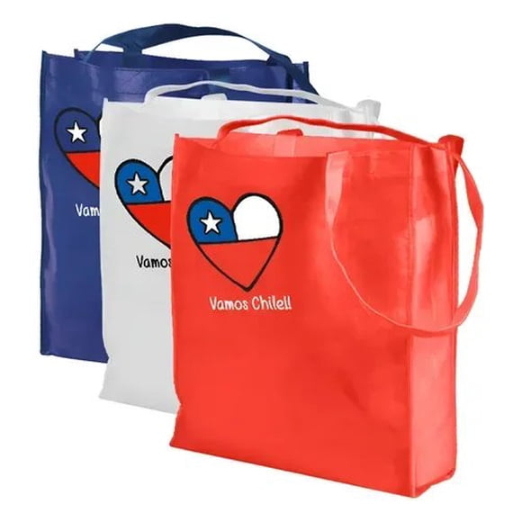 Bolsa Tnt Vamos Chile - 3 Colores