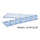 thumbnail image 4 of Unique Bargains 1 Pc Diadema Flor de Ciruelo Cinta Larga para Mujeres Azul, 4 of 6