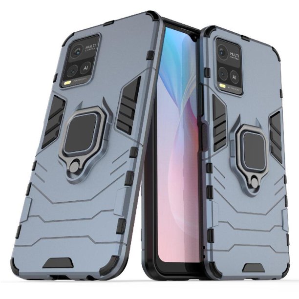 FOXDOCK Funda Antigolpes para VIVO Y21 – Protección Total con Soporte y Diseño Robusto