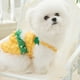 thumbnail image 4 of Traje De Baño Para Perros, Bikini De Verano Para Perros, Traje De Baño De Playa, Traje De Baño Para Cachorros, Camiseta Para Perros Pequeños (piña Amarilla), 4 of 5