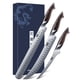 thumbnail image 1 of Juego de cuchillos para trinchar HOSHANHO, 3 piezas, de acero japonés con alto contenido de carbono, 1 of 7