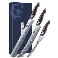 Juego De Cuchillos Para Trinchar Hoshanho, 3 Piezas, De Acero Japonés Con Alto Contenido De Carbono