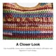 thumbnail image 4 of Bolsa de Hombro Coach Brooklyn Raffia para Mujer Multicolor, 4 of 6
