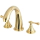 thumbnail image 1 of Grifo para tina romana Kingston Brass Vintage de latón pulido, 1 of 3