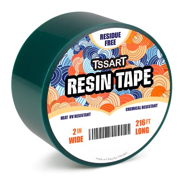 Cinta de resina TSSART para moldear resina epoxídica de 5 cm de ancho y 66 m de largo