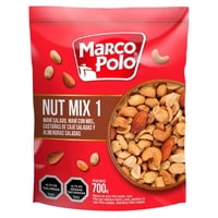 Nut Mix 1 Maní, Castañas Y Almendras 700 G Marco Polo