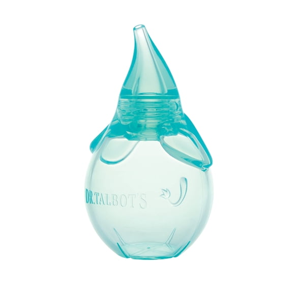 Aspirador Nasal De Silicona Con Estuche Azul