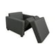 thumbnail image 2 of Sofa Cama Multifuncional Un Cuerpo Lino Gris Oscuro, 2 of 3