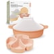 thumbnail image 1 of Cocedor al vapor MOYUM de silicona 1000 ml color terracota, 1 of 7