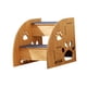 thumbnail image 1 of Escaleras De Madera Para Mascotas, Casa Con Escalón Para Gatos, Gatitos, Animales Mayores, Hogar De 2 Plantas, 1 of 5