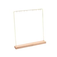 Magideal - Soporte Para Collar, Pendientes Multiusos De Madera, Exhibición De Joyería Colgante, Soporte Para Presentación De Joyería, Tiendas, Espectáculos En El