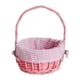 thumbnail image 2 of Cesta Tejida De Mimbre Cesta De Arreglo Floral Premium Natural Para Boda Rosa, 2 of 5