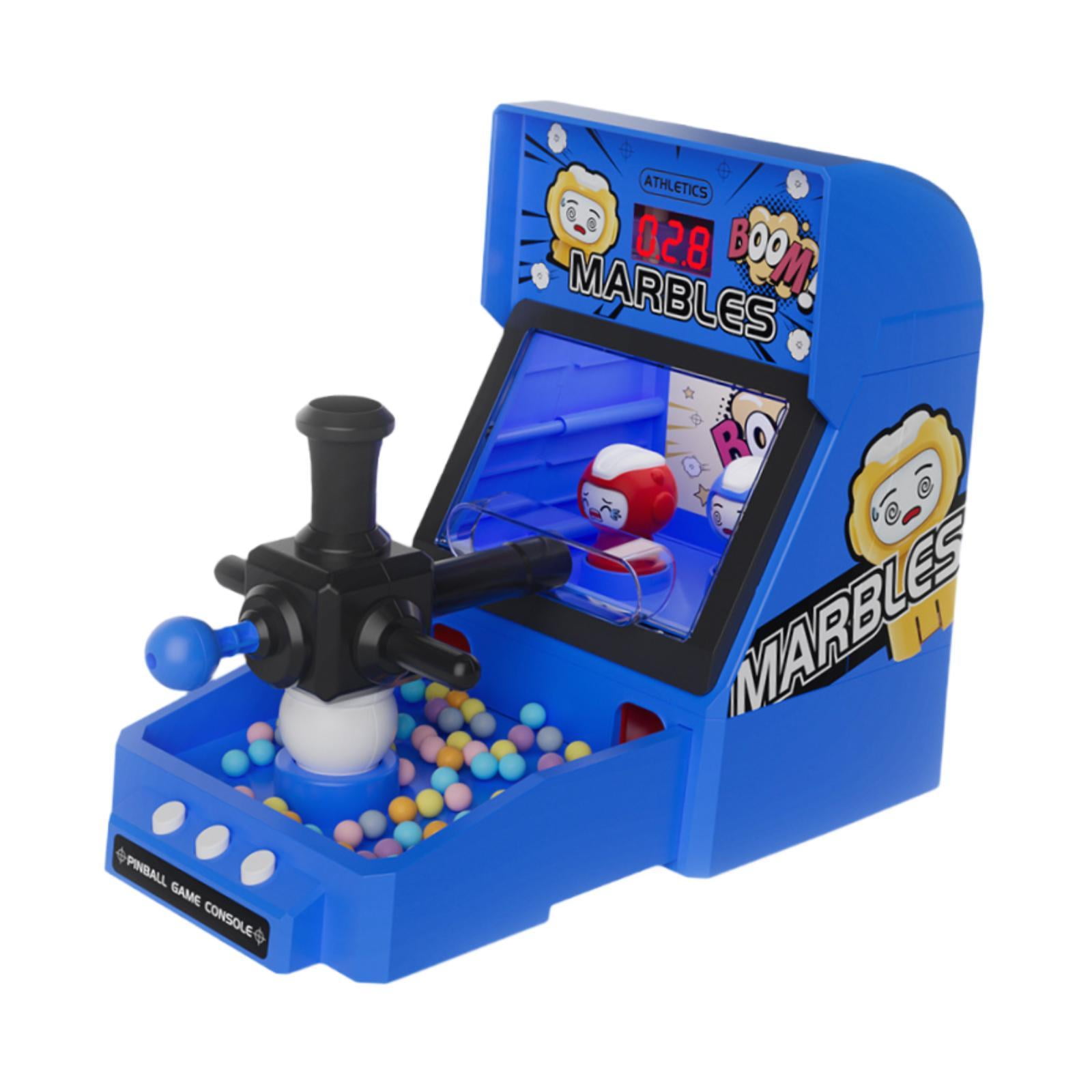 Magideal - Máquina De Juego De , Juego De Regalo, De Mesa Interactivo, Máquina De Pinball Para Entrenamiento Cerebral Para Niños Y Niñas De 4, 5 Y 6 Años. Azul