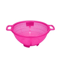 Genérico - Colador Con Asas Mediano Plástico Alta Durabilidad Rosado