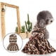 thumbnail image 3 of Vestido con falda de princesa para perro, con estampado de leopardo, bonito y delicado, a la moda, con lazo para mascota pequeña (M), 3 of 8