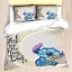 thumbnail image 1 of v2585 Bed Sheets Stitch Duvet Cute Printed Cartoon Quilt Luxury % Polyester -Piece Set Cover Bedding Children'S 3-Piece Bedding Set (1 Duvet Cover + 2 Pillow Shams) Bed Sheets ju2585, 1 of 5