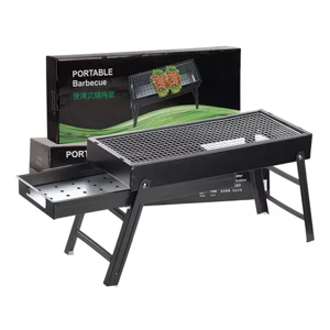 Genérico - Mini Parrillera Plegable De Carbón Portátil Bbq Barbacoa