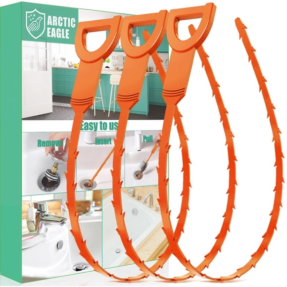 Eliminador De Obstrucciones De Drenaje Paquete De 3 Unidades