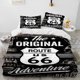 thumbnail image 1 of Historic Route Mother Road Bedding Set Duvet Cover Bed Set Quilt Cover Pillowcase Comforter Boys Adult, 1 of 5