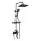 thumbnail image 1 of Columna De Ducha Negra Mate 3 Funciones, 1 of 3