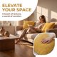 thumbnail image 5 of REGALWOVEN Fundas Decorativas para Almohadas Pack de 2 para Sofá Cama Decoración del Hogar Fundas de Cojín de Pana Suave Amarillo 12" x 20", 5 of 7