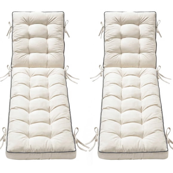 Cojín Para Chaise Longue 183 X 53 Cm De Secado Rápido 2 Unidades