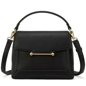 Bandolera Bostanten, Pequeña Y Moderna, De Piel Vegana Con Hombros