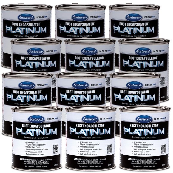 Recubrimiento anticorrosivo Eastwood Platinum Plata - Pack de 12