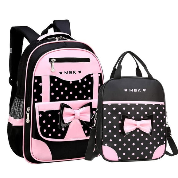 Mochila escolar VIDOSCLA Princess Bowknot para niñas