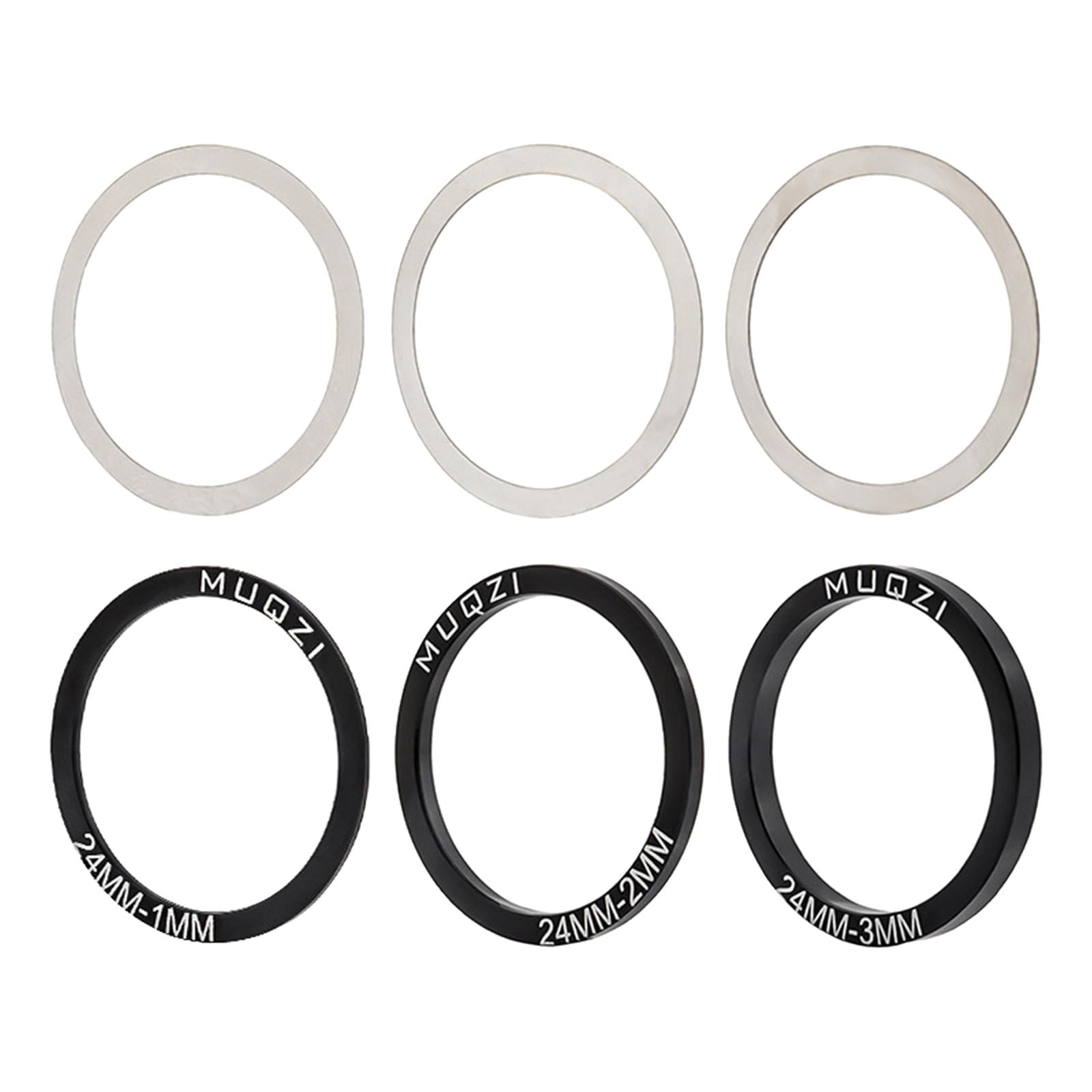 Ioensy - Juego De 6 Soportes Inferiores Para Bicicleta De 24/29/30mm Para Bb86 91 92 Pf30 Bb30 24mm