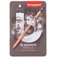 Lápices Grafito Bruynzeel Expression Caja 12 Graduaciones