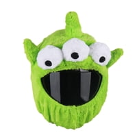 Ioensy - Funda Para Casco De Motocicleta Invierno Adorable Llamativo Dibujos Animados Universales