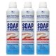 thumbnail image 1 of Jabón espumoso para manos Rock Doctor, paquete de 3 botellas de aerosol de 420 ml, 1 of 8