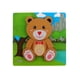thumbnail image 1 of Puzzle de Madera de Animales 15x15 cm Para Niños de +3, 1 of 3
