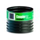 thumbnail image 1 of Adaptador acoplador de tubo de desagüe Flex-Drain 55020 hembra a hembra, negro, 1 of 1