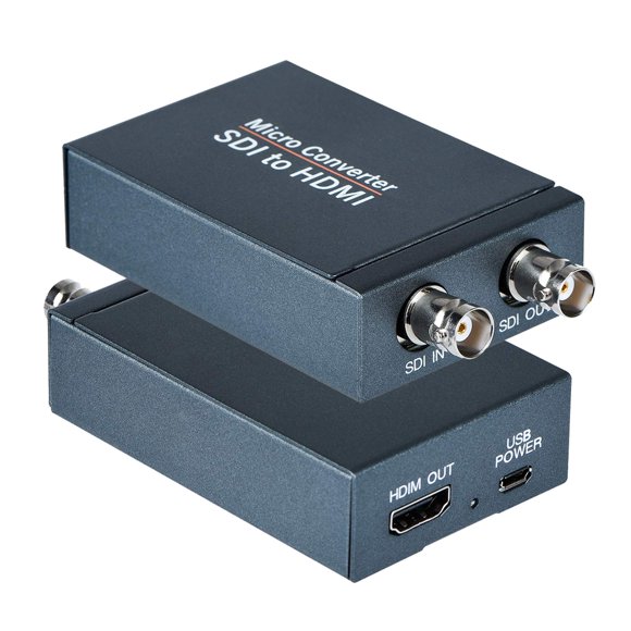 Convertidor SDI a HDMI Amber-Tech 1080P @60Hz con salida SDI