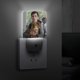 thumbnail image 4 of Los Poderes Curativos de Dude Luz nocturna LED con sensor de anochecer a amanecer para dormitorio, baño, pasillo, escaleras - Lámpara LED nocturna de enchufe, 0.5W - 1 pieza, 4 of 6