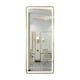 thumbnail image 2 of Espejo Dorado Rectangular LED 150x40cm, 2 of 3