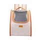 thumbnail image 1 of Transportadora para Gatos con Ventana Transparente, Plegable y Resistente al Aire Libre, Naranja, 1 of 5
