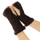 thumbnail image 1 of Guantes de Invierno Suxumhao Térmicos de Felpa Marrón Oscuro Talla Única, 1 of 1