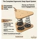 thumbnail image 2 of Taburete Hunkerin Device para entrenamiento y movilidad en cuclillas, color negro, 2 of 7
