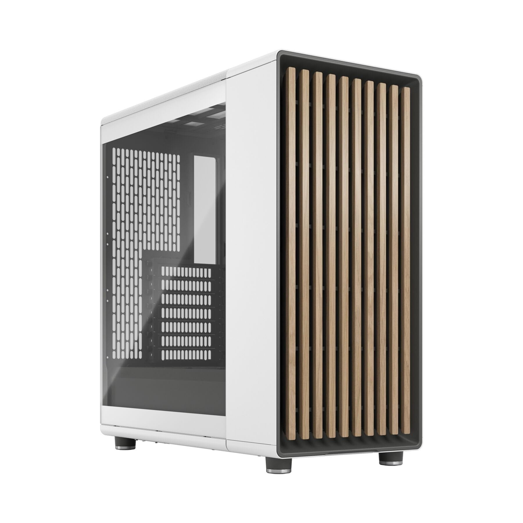 Funda Para Juegos De Pc Fractal Design North Chalk White Atx
