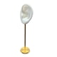 thumbnail image 1 of Soporte De Exhibición De Arete Duradero Modelo De Oído Humano Soporte De Perno Silicona Suave Blanco Izquierda, 1 of 5