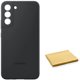 thumbnail image 1 of Funda de silicona para Samsung Galaxy S22+ Plus, color negro, 1 of 2