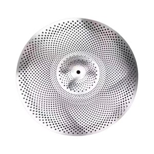 Bothyi - Platillo De Batería Accesorios De Batería Resistentes Platillo De Práctica De Bajo Volumen Para Principiantes De 20 Pulgadas