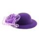thumbnail image 2 of Gorra De Sombrero De Mu?eca De Bombín Redondo Vintage Para Ropa De Mu?eca De 28-30 Cm Accs Púrpura, 2 of 5