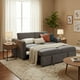 thumbnail image 2 of Sofá Cama 2 Cuerpos Moderno New Dallas Gris, 2 of 12