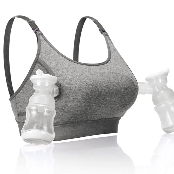 Sostén Momcozy Maternity Nursing Bra Gris XX-Large