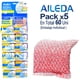 thumbnail image 1 of Esponja Metálica Aileda, Paquete de 12 Unidades Duradero, antibacteriano y fácil de limpiar  （En total 60 Unidades ）, 1 of 6
