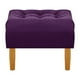 thumbnail image 5 of Sofa Retro 3c + 2 Pouf Felpa 04 Morado, 5 of 6